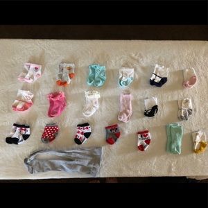 ***** SOLD****pairs of socks for 6-12 months